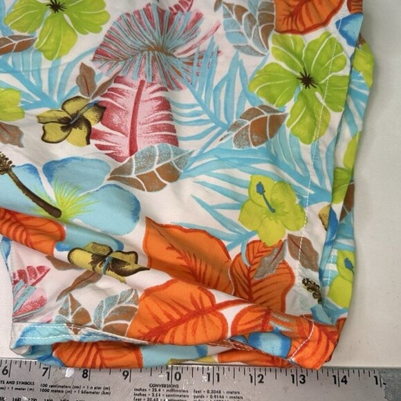Vilebrequin Mens Swim Trunks Swimwear Lined Floral Flower Pattern Sz XXXL 3XL - Picture 8 of 8
